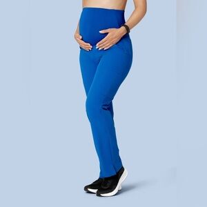 Women's Blue Maternity Pants
